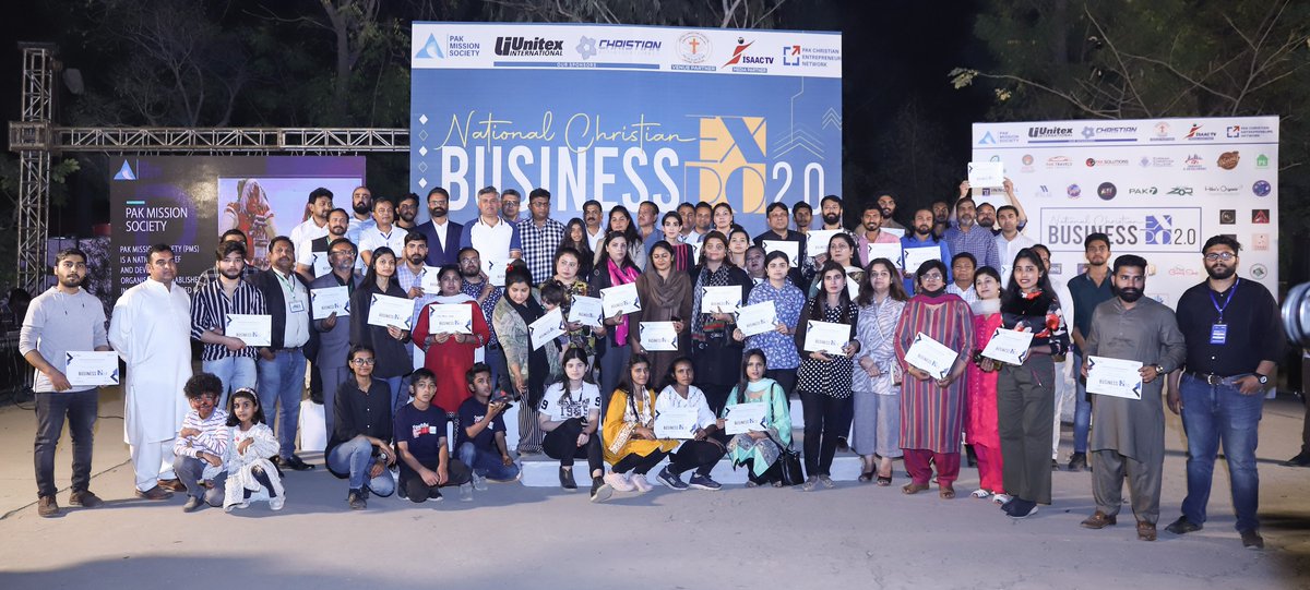 National Christian Business Expo 2.0
#Lahore #Christianentrepreneurs #PakMissionSociety