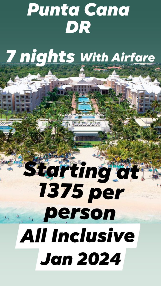 path_unbeaten's tweet photo. Punta cana  DR....contact me for booking. https://t.co/H6RNI3MKpV