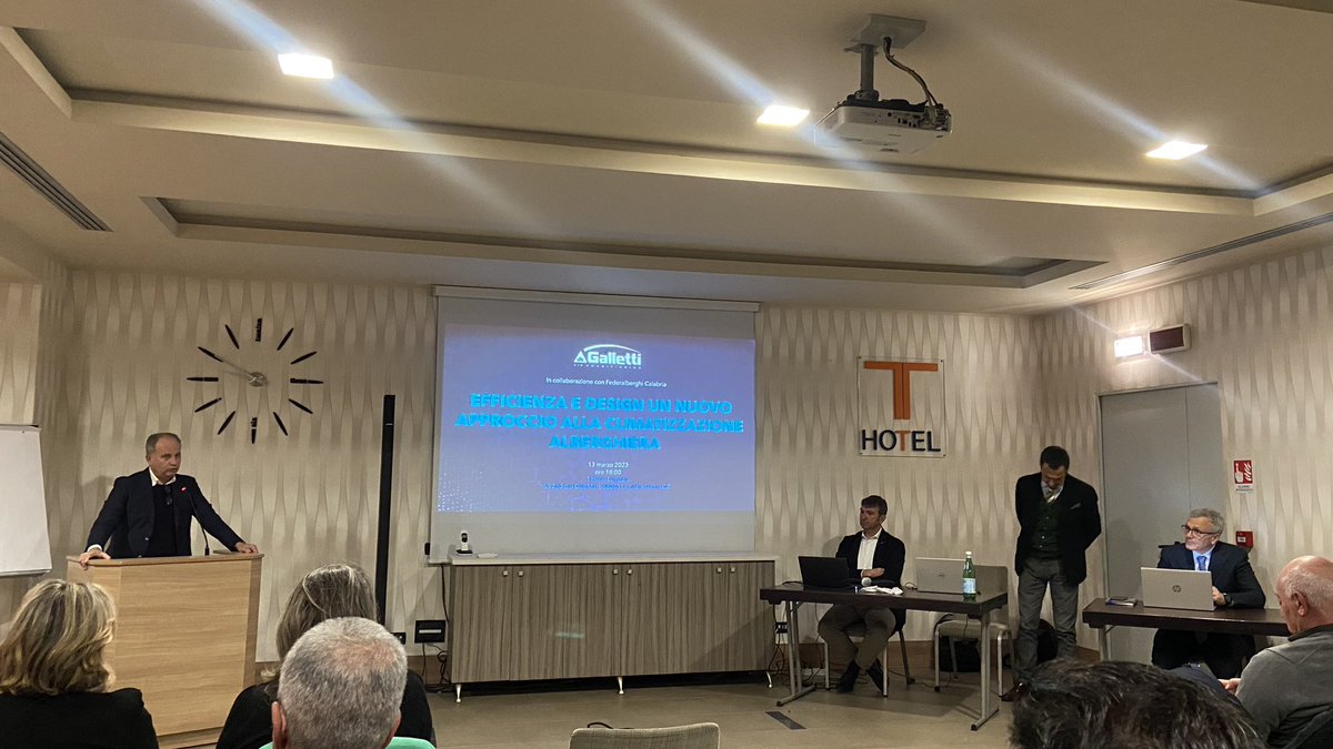 Feder_Calabria's tweet photo. EFFICIENZA E DESIGN NELLA CLIMATIZZAZIONE ALBERGHIERA.

Evento formativo insieme alla società Galletti sul ruolo delle pompe di calore e sul concetto di design dei fan coil negli ambienti alberghieri.

📍THotel Lamezia Terme
📆13 marzo 2023 https://t.co/3GeDoUHu5C