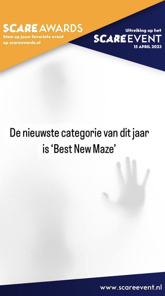 Nieuw dit jaar is de categorie ‘Best New Maze’.