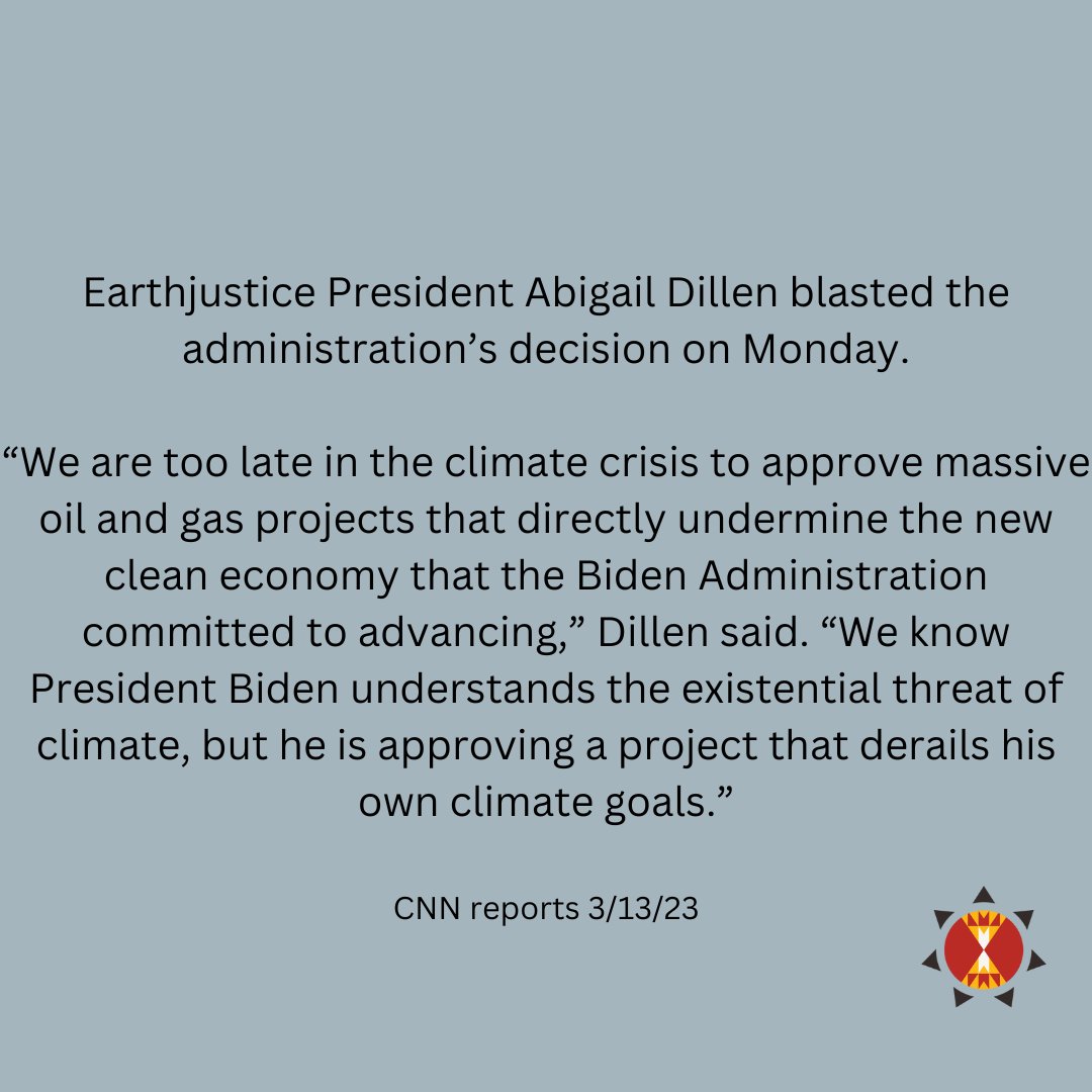 lakotalaw's tweet image. #StopWillowProject #ClimateCrisis