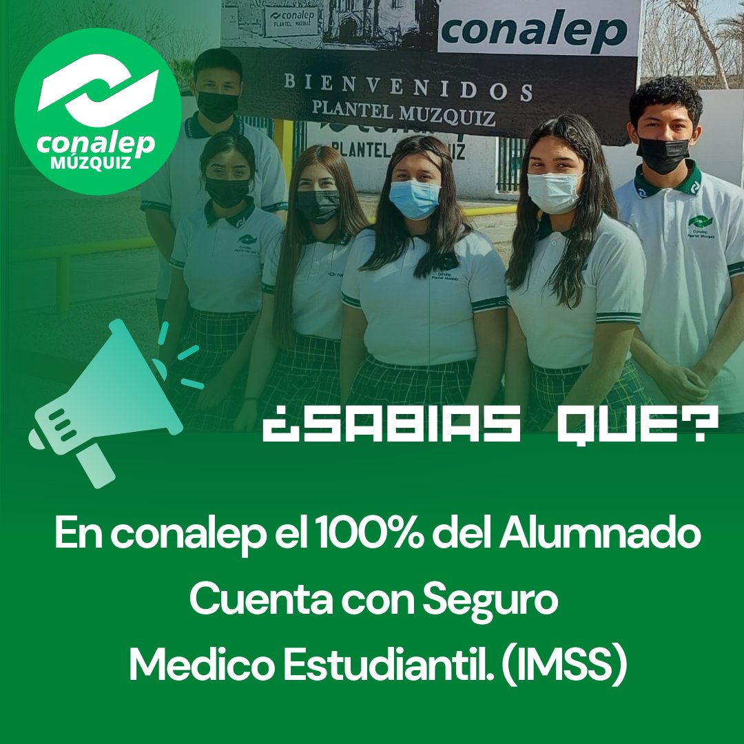 #somosConalep
#seguroEstudiantil