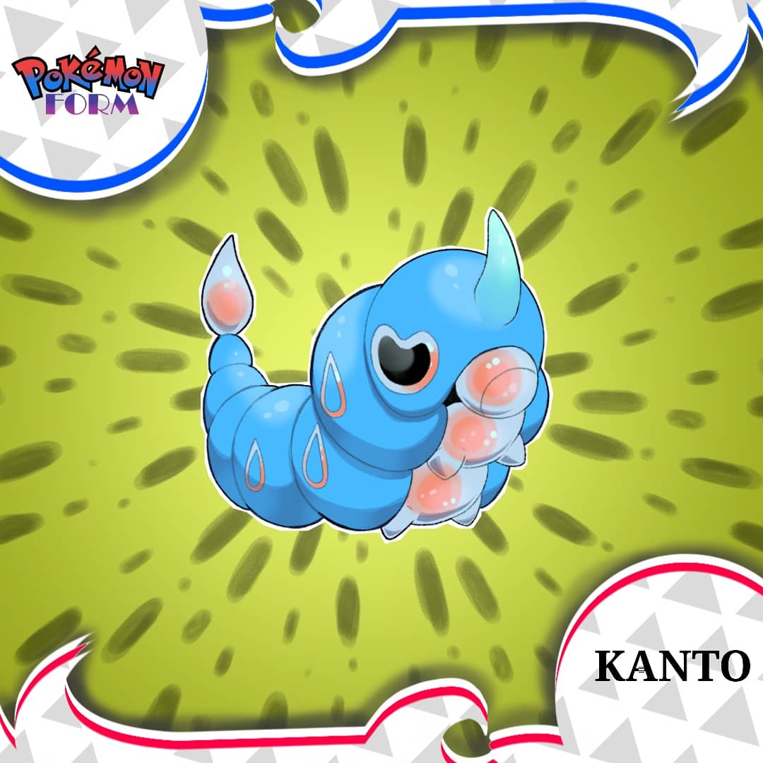 PFormEdition on Twitter "10 Caterpie (Bug/Water) 11 Bloboon (Bug/Water) 12 Glowfly (Bug/Water