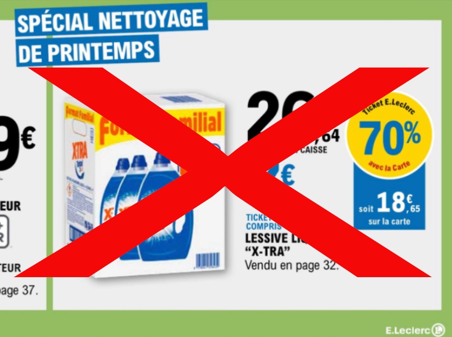 Le lobby des multinationales va-t-il gagner ? En pleine période d'inflation, les Parlementaires veulent voter la fin des grosses promotions sur les produits d'hygiène et d'entretien : lessives, savons, rasoirs, produits pour lave-vaisselle, etc.