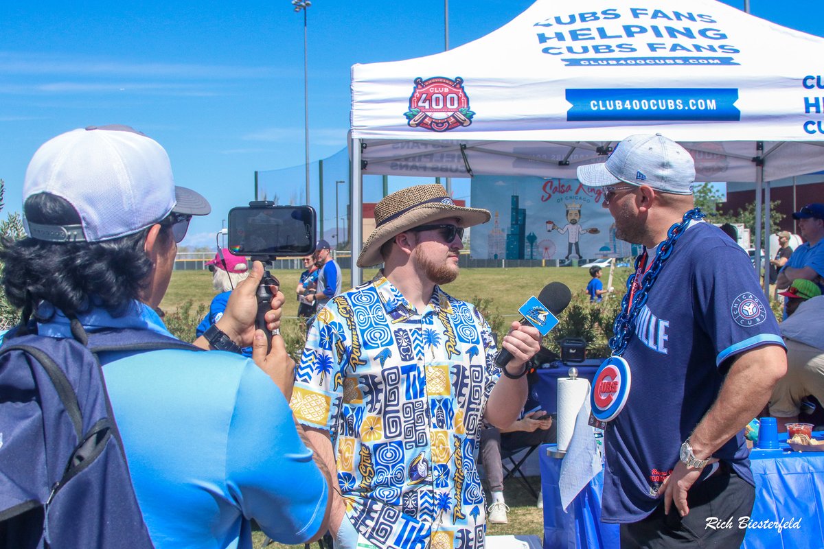 biest22's tweet photo. Hey @Club400cubscave - we have @JPinthe815 talking about Club 400 with @sam_weiderhaft &amp; @h_horenstein of @Pelicanbaseball during Sunday's pregame! #CubsfanshelpingCubsfans #Club400 https://t.co/iHGD9wAShc