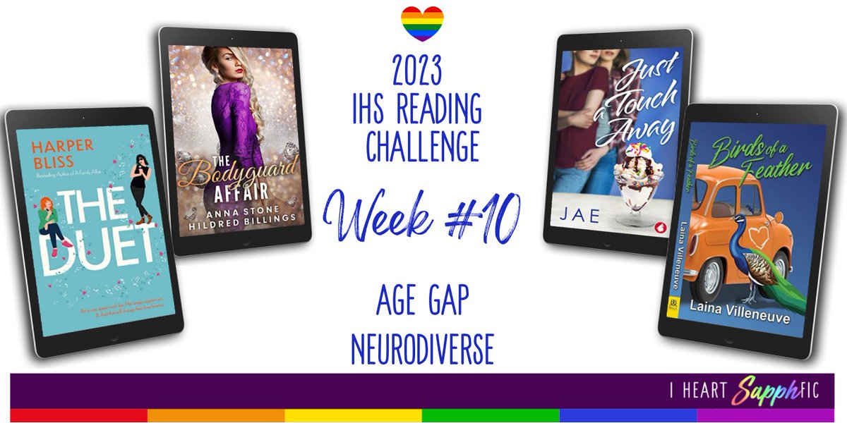 I Heart SapphFic (@iheartlesfic) on Twitter photo Itβs Neurodiverse Week on #IHeartSapphFic
Check out #IHS for #Sapphic recs including books by:
<a href="/JaeFiction/">Jae π³οΈβπ</a> @riengray <a href="/jpnoether/">J.P. Noether</a> @writesroz <a href="/whispersmummy/">Jenn Matthews (Author) ππππ</a> <a href="/quinnivins/">Quinn Ivins</a>
Deets here: bit.ly/404hE8k
#SapphicFiction #Lesfic #QueerReads #WomenLovingWomen Itβs Neurodiverse Week on #IHeartSapphFic
Check out #IHS for #Sapphic recs including books by:
<a href="/JaeFiction/">Jae π³οΈβπ</a> @riengray <a href="/jpnoether/">J.P. Noether</a> @writesroz <a href="/whispersmummy/">Jenn Matthews (Author) ππππ</a> <a href="/quinnivins/">Quinn Ivins</a>
Deets here: bit.ly/404hE8k
#SapphicFiction #Lesfic #QueerReads #WomenLovingWomen