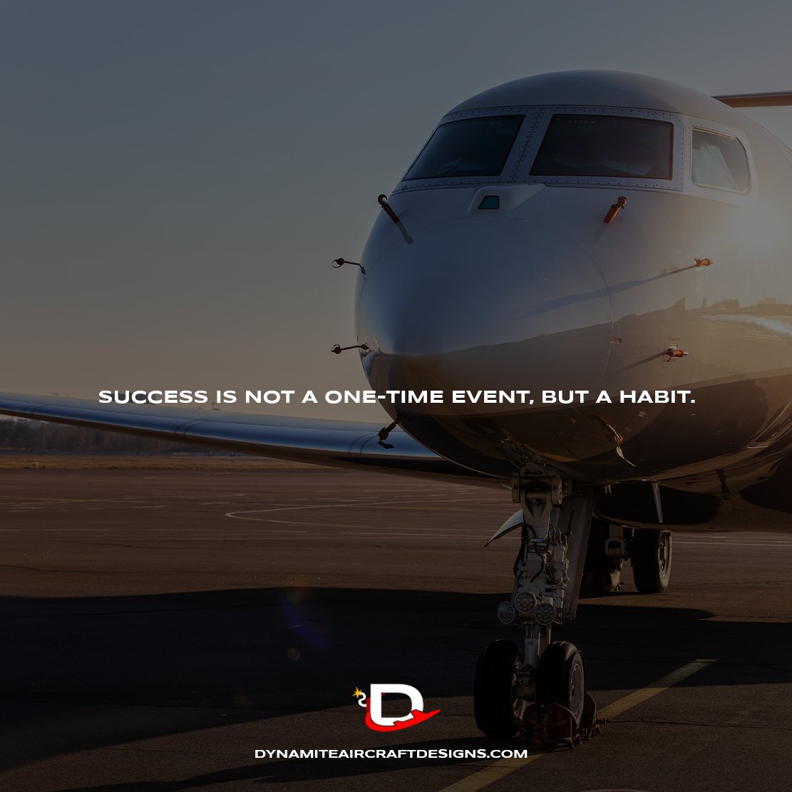 DynamiteAircrft's tweet photo. Transform your flying experience with our top-notch aviation interior and exterior services! From luxurious cabin upgrades to custom paint jobs, we've got you covered. Remember, success is not a one-way event but a habit. Let us help you cultivate success in your aviation journey https://t.co/C5Qf4SSRhm