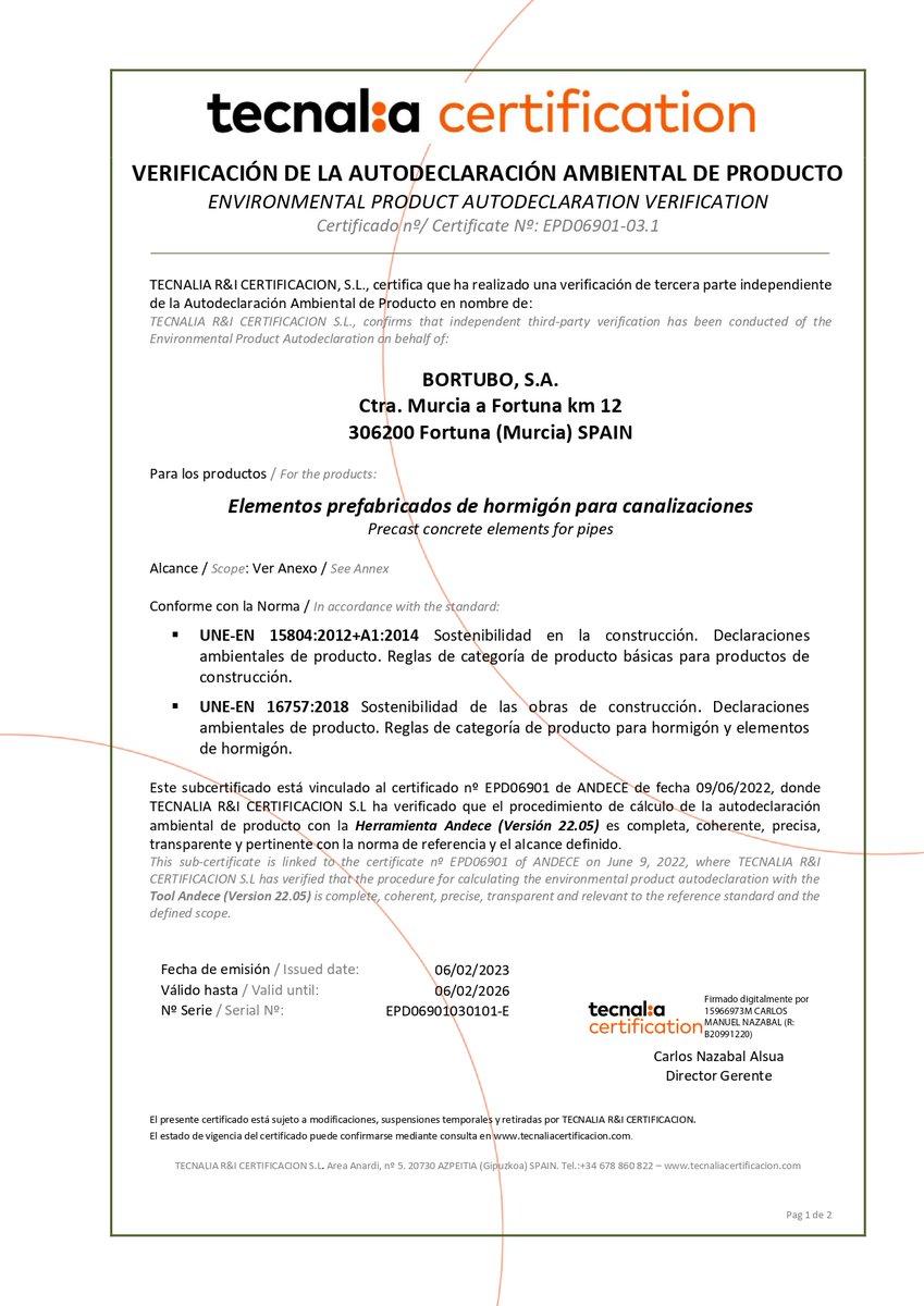 andece_general's tweet photo. Primeras empresas asociadas que obtienen su propio certificado (A-DAP) conforme a la herramienta ANDECE verificada por @tecnalia Certificación: @prehorquisa, Bortubo, S.A. y Level Prefabricados https://t.co/hKHWvaaYHR #descarbonizacion #construccionsostenible #prefabricados https://t.co/0VjMDFRgUM