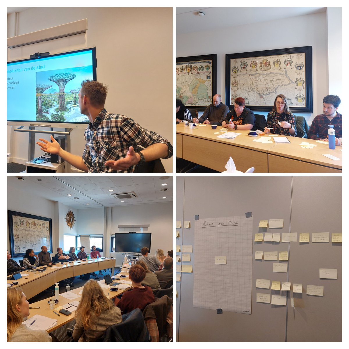 Such an inspiring day, operationalizing the #NatureFuturesFramework for the waterscape of Rotterdam. Together with a diverse group of stakeholders we started outlining desired futures! Thanks #wateraliantie for hosting us! #naturebasedsolutions <a href="/NICHES_project/">NICHES Project</a> <a href="/IPBES/">ipbes</a>