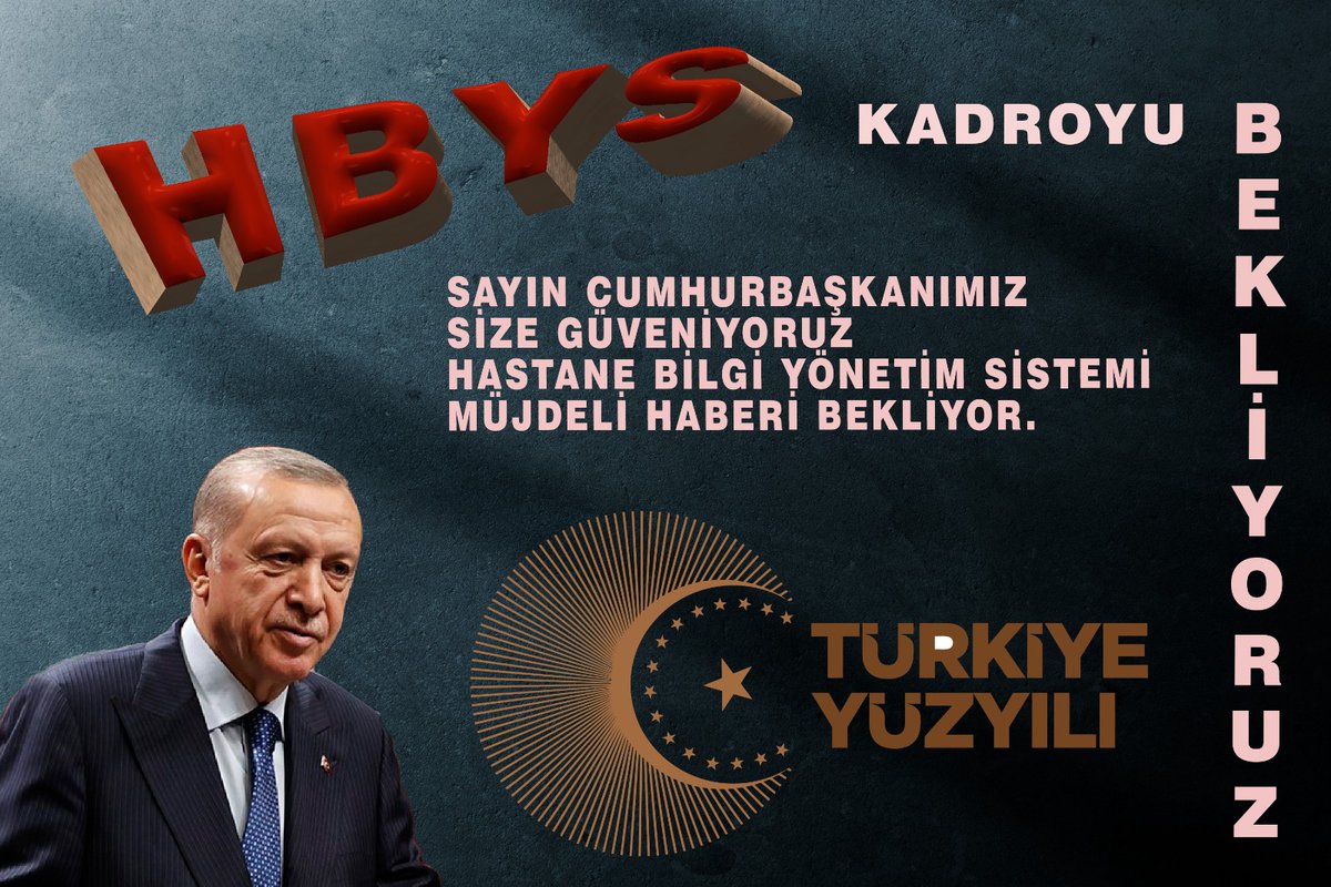 Bir düşünelim  biz HBYS çalışanları 6 yıldır sözler veriliyor acaba biz
TaşeronaKim Kadroverecek
Ne dersiniz?