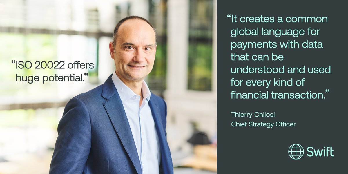 Cross-border #payments: What's next? #ISO20022 can drive innovation and build a brighter financial future. Check out our <a href="/ft_content/">FT Partner Content</a> article to learn more: okt.to/Imjo8g 

#instant #frictionless #Swift #FinancialTimes