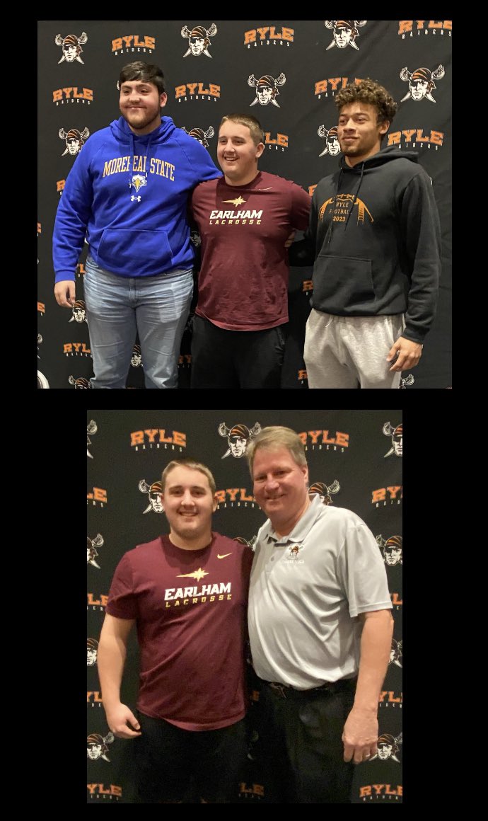 LacrosseRyle's tweet photo. On behalf of the Ryle Lacrosse program, we would like to send out a BIG Congratulations to Cole Plapp for signing the NLI to continue his Academic &amp; Athletic Career at Earlham College. https://t.co/Dz64RWYvbL