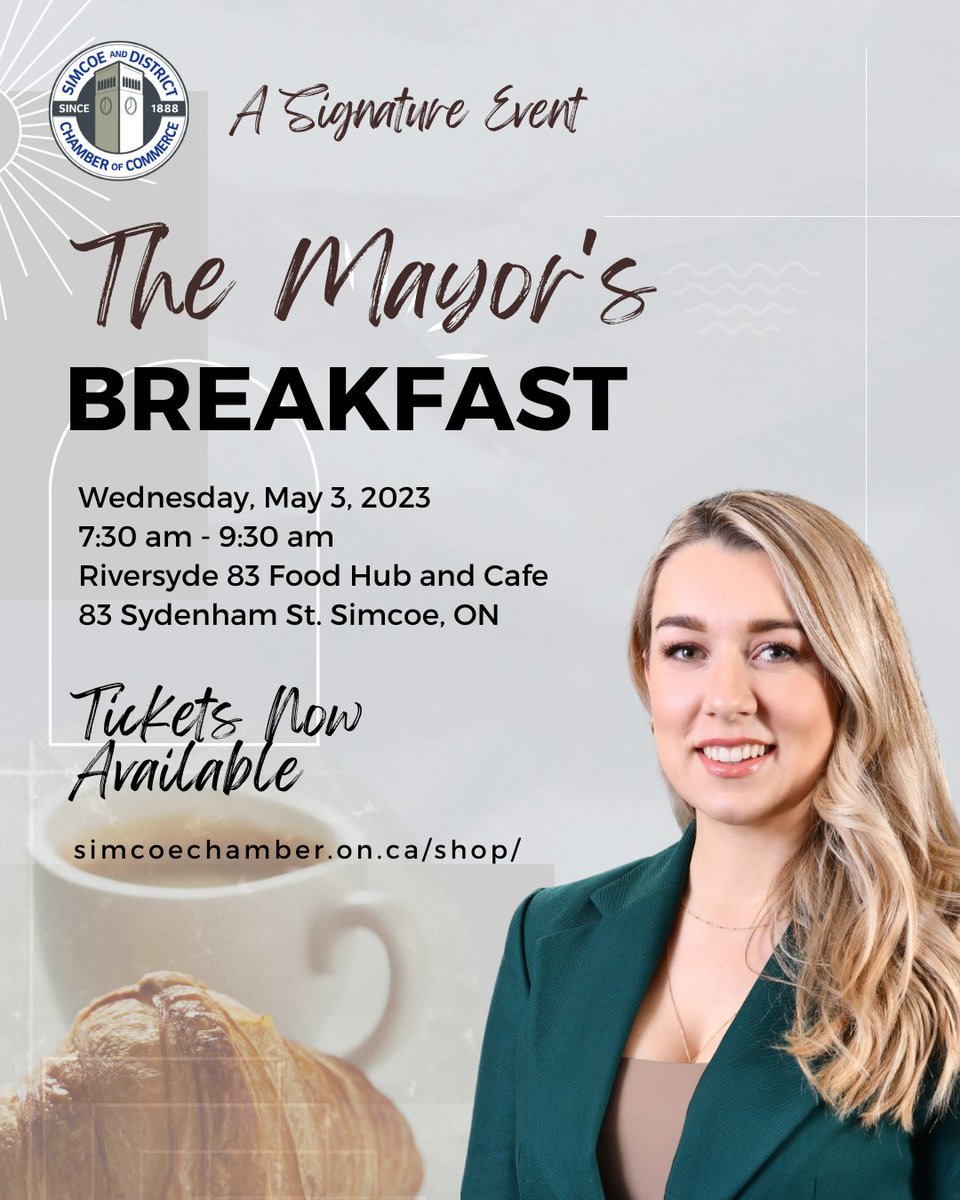 Tickets are $40 each or $30 each for Chamber members.  Availability is very limited, get your ticket today at simcoechamber.on.ca/shop/