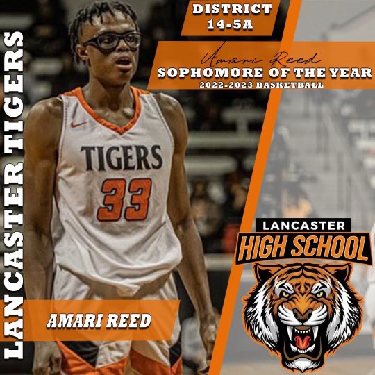 TigersLhs's tweet photo. District Sophomore of the Year! @AmariReed33 https://t.co/MFicWChBR3