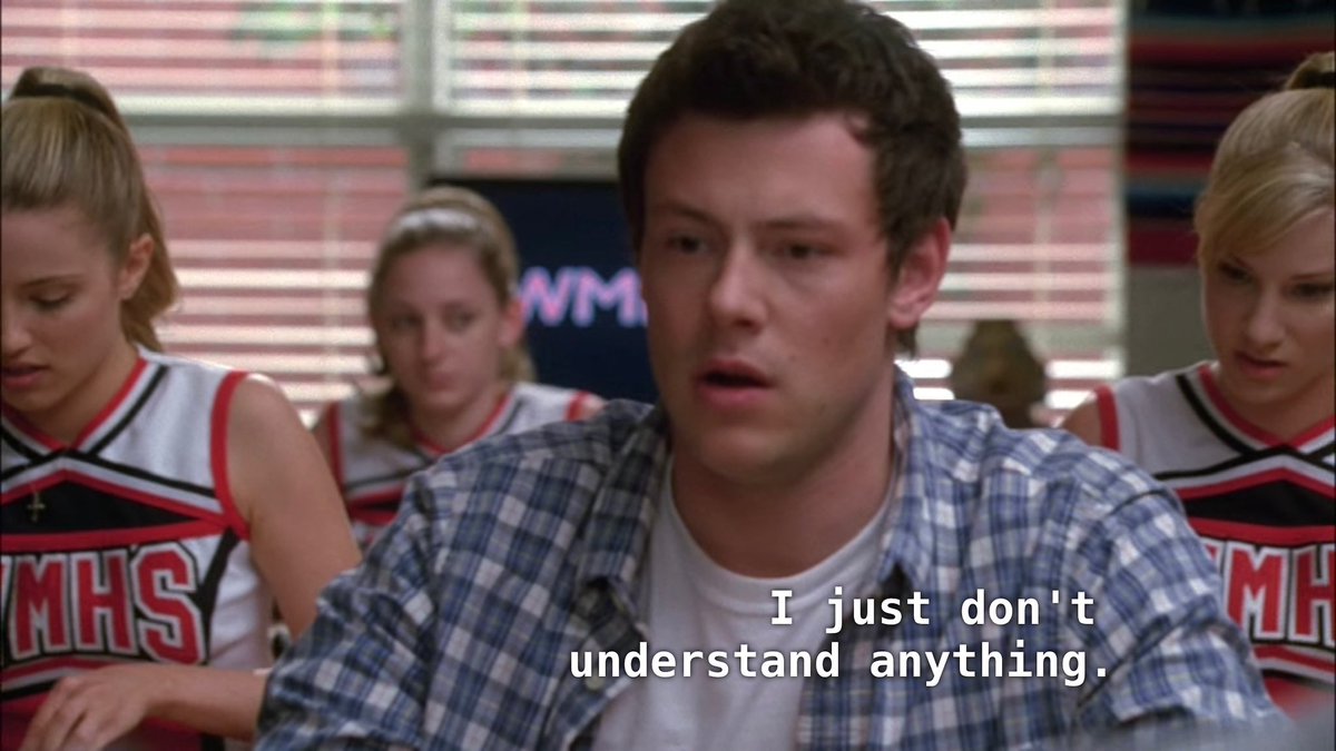 out of context glee tweet media