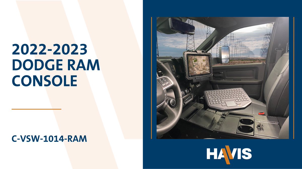 Havis's Console for the 2022-2023 @Dodge Ram, C-VSW-1014-RAM, offers 24' of total mounting space in the 9'W section and 18.5' in the 3.3'W section. 

#havisequipped #havisrugged #havismusthaves #americanmade #Rugged #console #mounting #mountingsolution #utility #Dodge #DodgeRAM