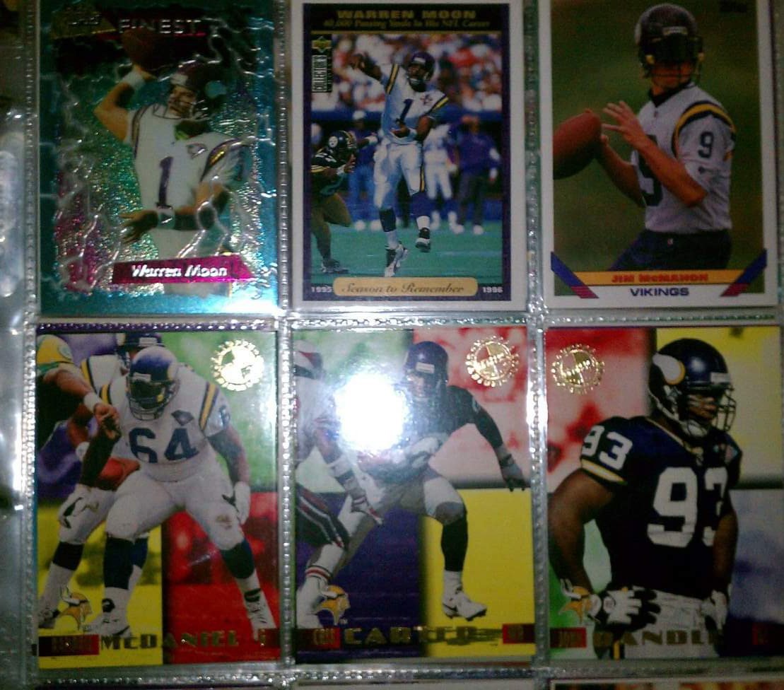 Thought I'd share a glimpse of my personal collection to give my fellow @Vikings fans a smile....keep the faith! :D 

#SKOL #PurpleAndGoldTillDeadAndCold #ThisHeartBeatsForTheVikings #Barrroooooo #ComebackKids #FanSinceTheWomb