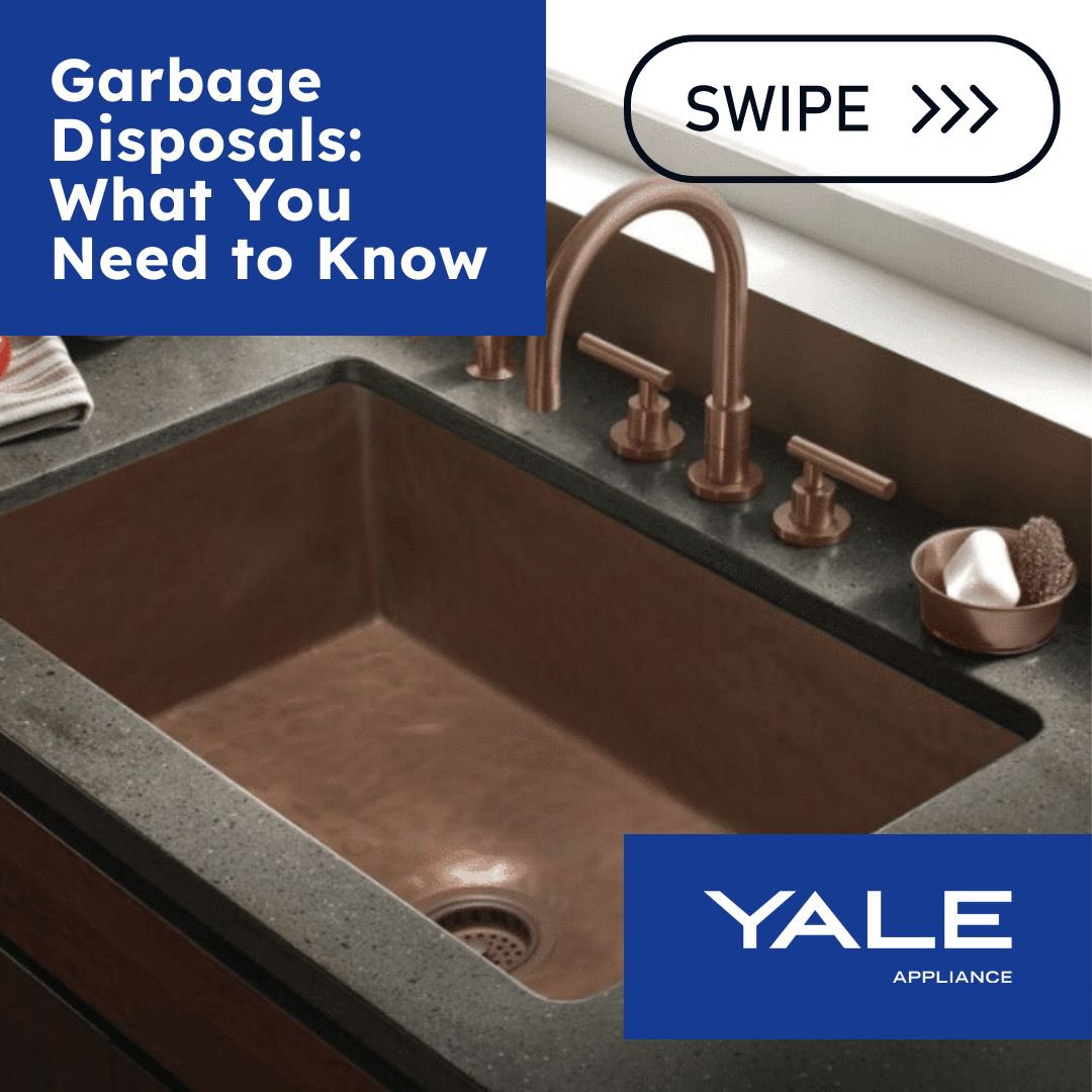 Yale Appliance on Twitter "Garbage disposals can be a helpful addition
