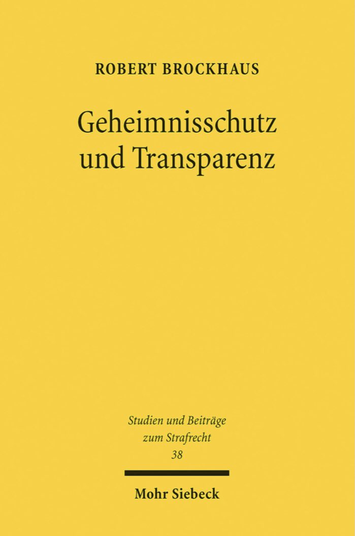 Was gibt‘s Neues? Ein schönes neues Buch gibt’s zu empfehlen: mohrsiebeck.com/buch/geheimnis…