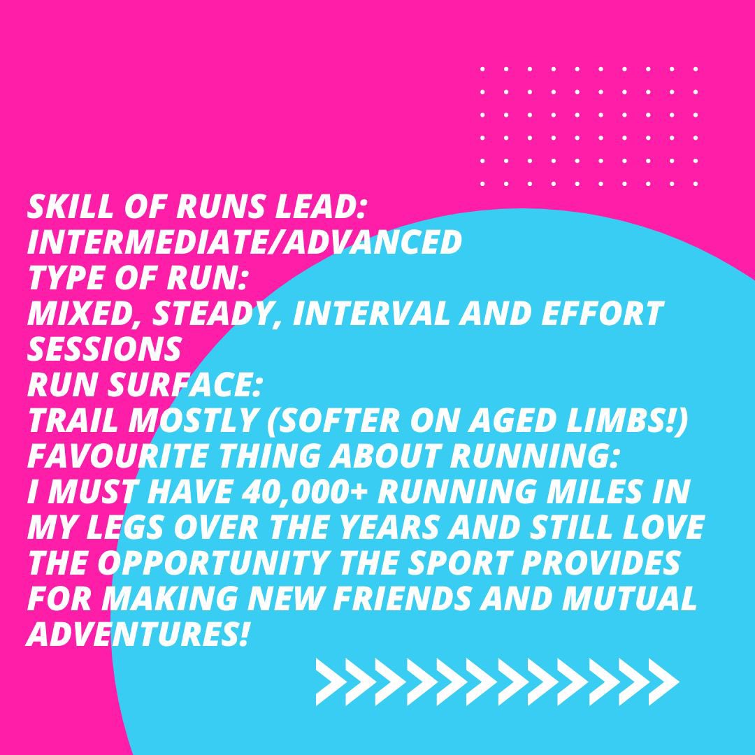 MalvernBuzzards's tweet photo. Happy Monday Everyone! Our next 🦅Meet the Run Leader Monday🦅 Member, Andy Kenchington. He is one of the clubs more experienced runners & we really value his experience & input for progression of our intermediate runners to advance.
More about Andy’s club runs below #LiRF https://t.co/xtaat7BPKN