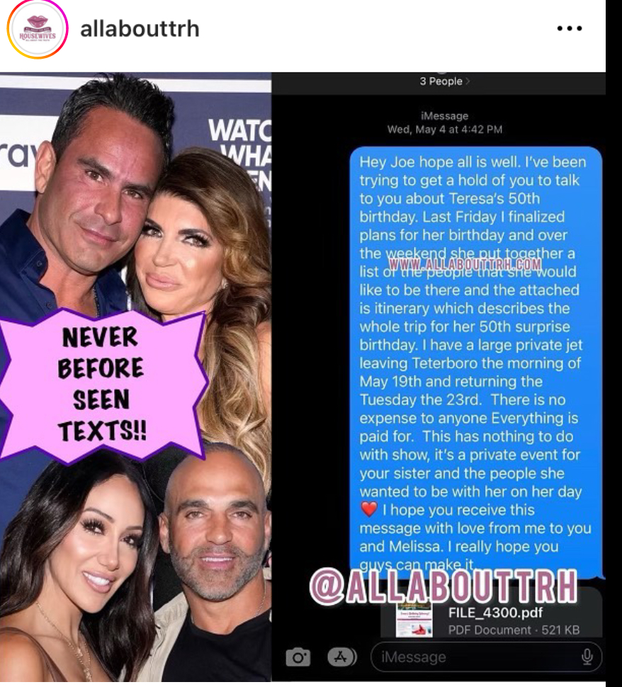 Katarine011's tweet image. Check out @AllAboutTRH on Instagram to see all the leaked messages between Teresa, Louie and the Gorgas. Eye opening! Allabouttrh.com #Rhonj #ExposingTheTruth #Allabouttrh