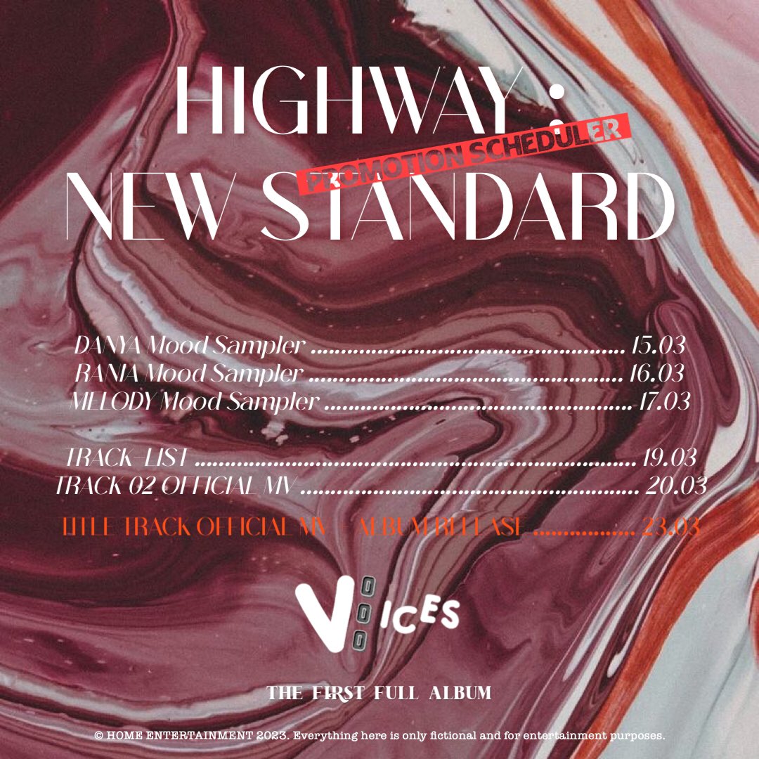 capital_rec's tweet photo. VOICES 목소리 

The 1st Full Album [’Highway : New Standard’] Schedule Poster 

#VOICES #목소리 #HighwayNewStandard #FirstFullAlbum https://t.co/24OKbwUzs9