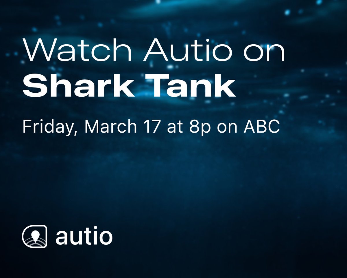 Do we sound excited? We’re pretty excited. Tune in next Friday to catch all of the on-air action on ABC, or watch on-demand after it airs with Hulu. #AutioOnSharkTank