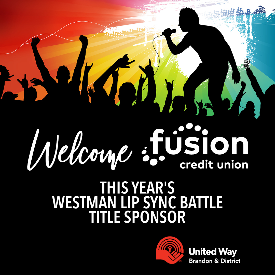 UnitedWayBdn's tweet photo. We'd like to welcome Fusion Credit Union as the title sponsor for this year's Westman Lip Sync Battle.
#UWBdn #westmanlipsync #westmanlipsyncbattle #lipsync2023 #lipsyncchallenge #fusioncreditunionpresents https://t.co/lgYQGKGWoV