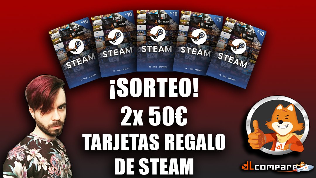 CrafterLynx's tweet photo. 🎁 #SORTEO Tarjeta Regalo Steam 🎁

Aprovecha y hazte con una de las DOS #Tarjetas #Regalo de #Steam en valor de 50€, gracias a https://t.co/LdSanoKqdf !
Habrá DOS ganadores.
✅ Sigue las cuentas de
@CrafterLynx
 y 
@dlcomparees
🔁 RT a este tweet.
Finaliza el 30 de Marzo. https://t.co/7Zc69XN6Zd