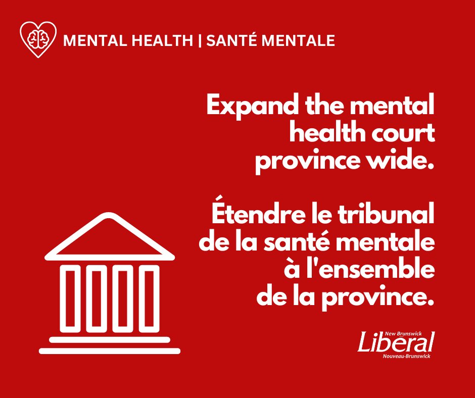NBLA_ALNB's tweet image. The mental health court in SJ has helped many people receive the support they need. 🙌 They are influential as diverting people from jails &amp;amp; prisons reduces recidivism rates. We’d like to see the MH court expanded across NB to ensure everyone has access to alternative pathways ‼️