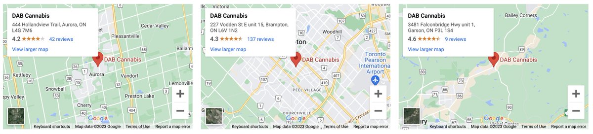 dabcannabis's tweet photo. #DYK: We have three locations across Ontario?

We're currently located in #Brampton, #Aurora, and #Garson. Where do you want us to open our next store? https://t.co/aTZ9RGqvm9