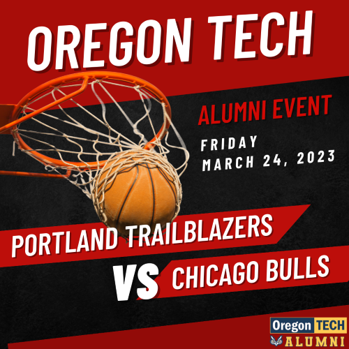 Only a few tickets remain for next week's alumni event...the annual Blazers game! Register today at: alumni.oit.edu/events/alumni-…
