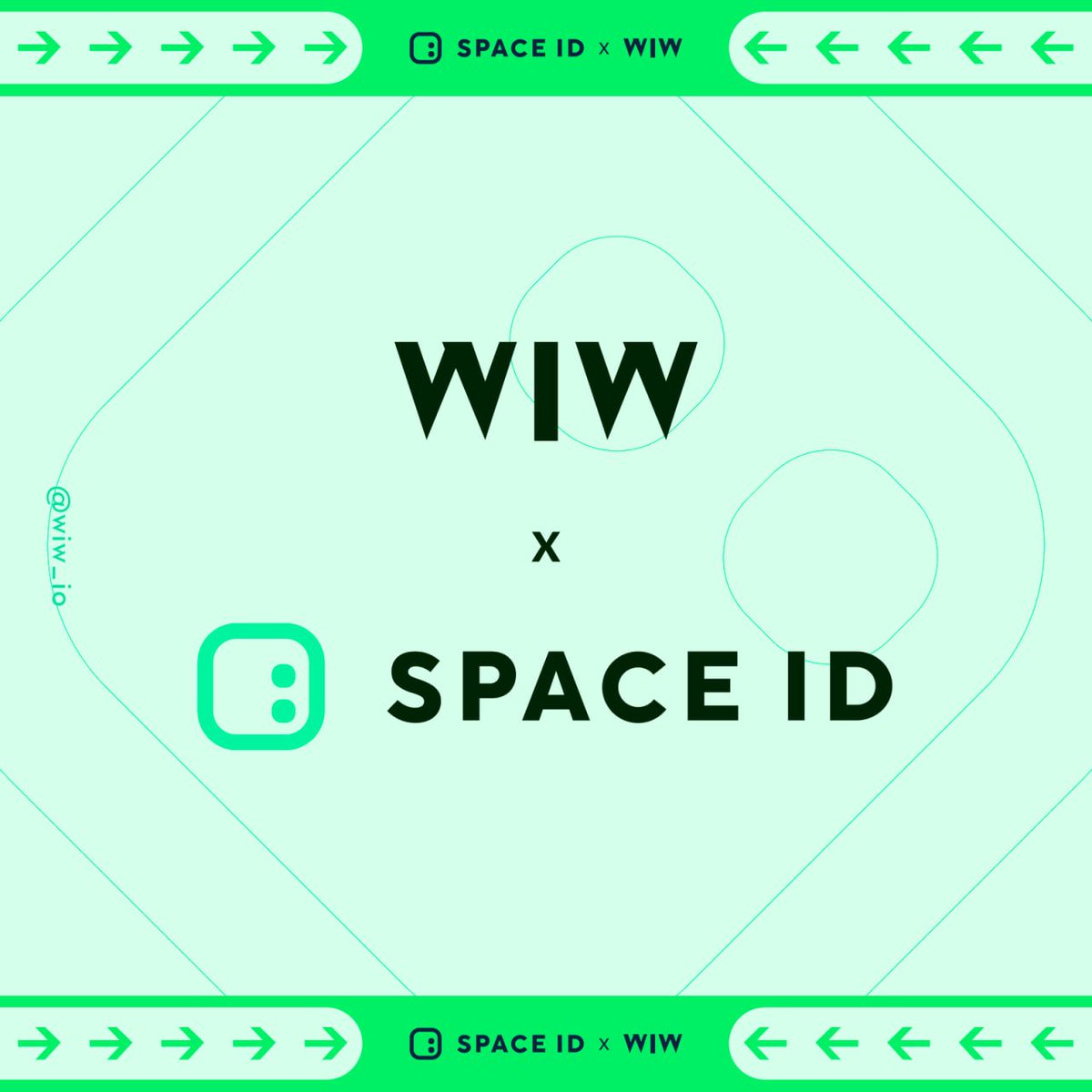 wiw_io's tweet photo. .bnb &amp; .arb Name Holders, time to flex your name with WIW Badges! 🎉

@wiw_io🧩 and @spaceid @SID_bnb @SID_arb 💚 are partnering up to offer exclusive badges for .arb and .bnb Holders! We also built special WIW Badges for 999/10K Club Holders 👀

Claim your badge today🏅 https://t.co/1TeyVvMyCE