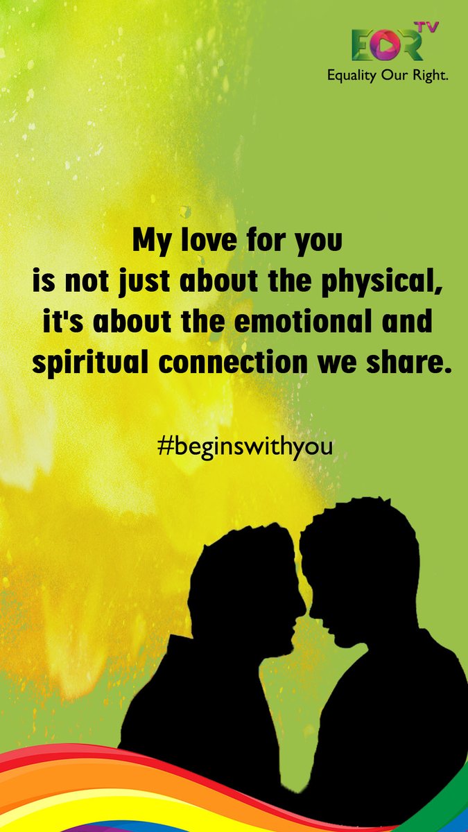 EortvM's tweet image. True love transcends physical appearance, it's all about the heart and soul connection. ❤️ #LoveBeyondLooks #DeeperConnection #EORTV #beginswithyou #webseries