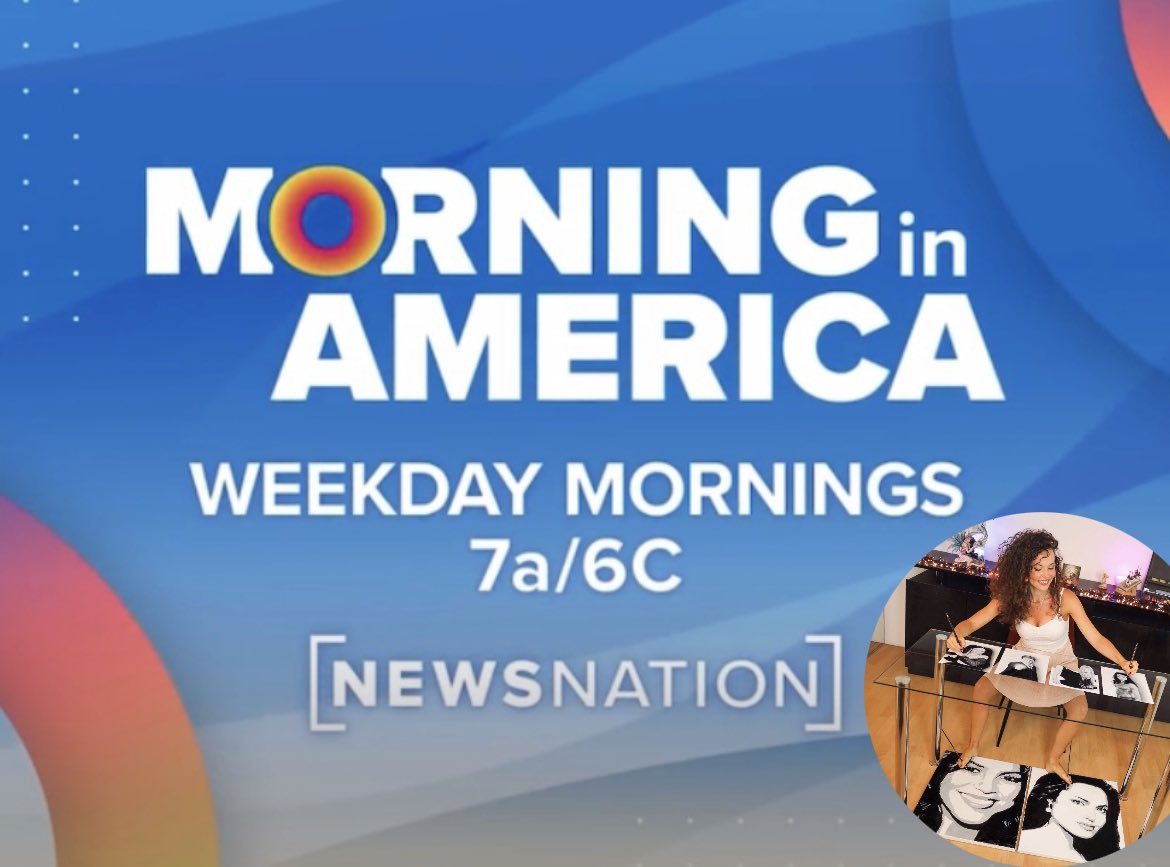 March 14 between 9-10AM/EST I will be LIVE on ‘MORNING in
AMERICA’ on NewsNationNow
#rajacenna #tvshow