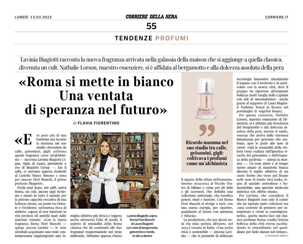 Lavinia Biagiotti tweet media