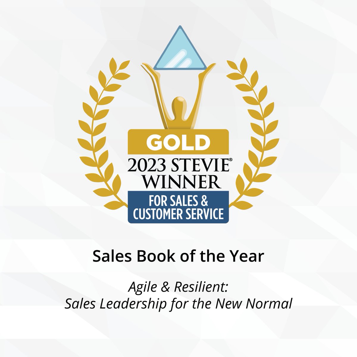 TheBrooksGroup's tweet image. If you haven’t read the sales book “Agile &amp;amp; Resilient” by Russ Sharer and Michelle Richardson, let us give you one more reason to pick it up. It just won the 2023 Gold Stevie Award for Sales Book of the Year!

Learn more about this award-winning book: hubs.li/Q01Gxmzh0