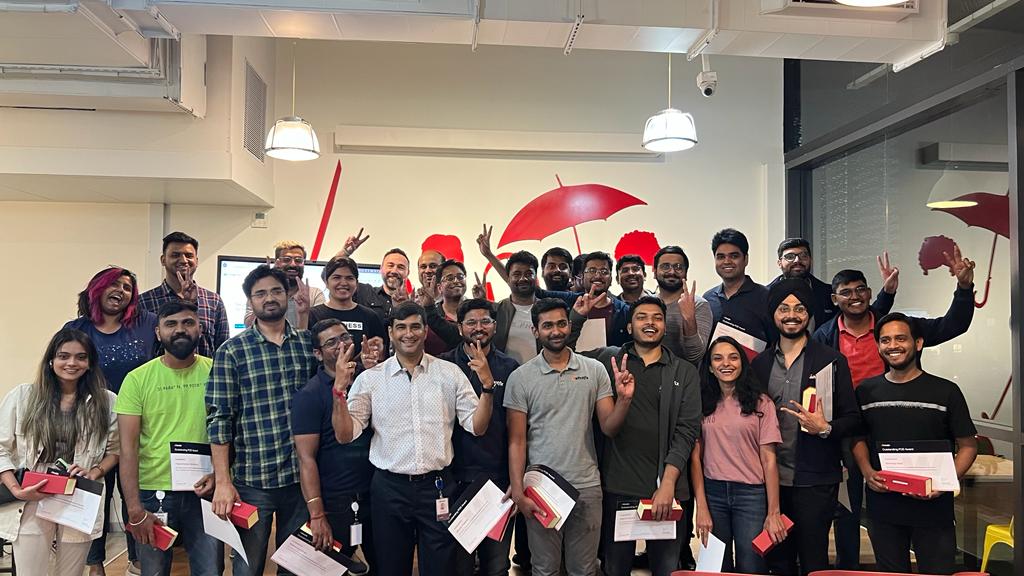 nikunjness's tweet image. Excited to announce that our Analytics team at @whatfix won the Outstanding POD award. Proud of our team&apos;s dedication and hard work in navigating challenges and achieving success. #teamsuccess #whatfix