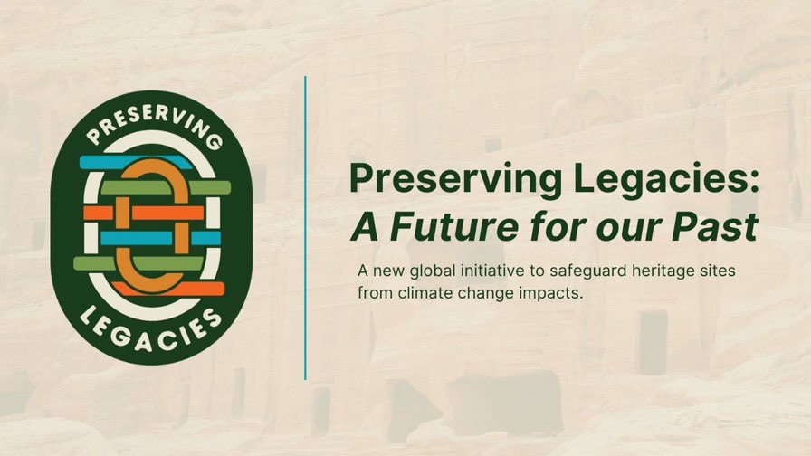 Co-creating a platform to network people around the world working to support communities with tools to anticipate & assess climate impacts on culture & heritage and turn that knowledge into action. #PreservingLegaciesProject, Meeting One!
#HeritageAdaptsToClimate #ClimateHeritage