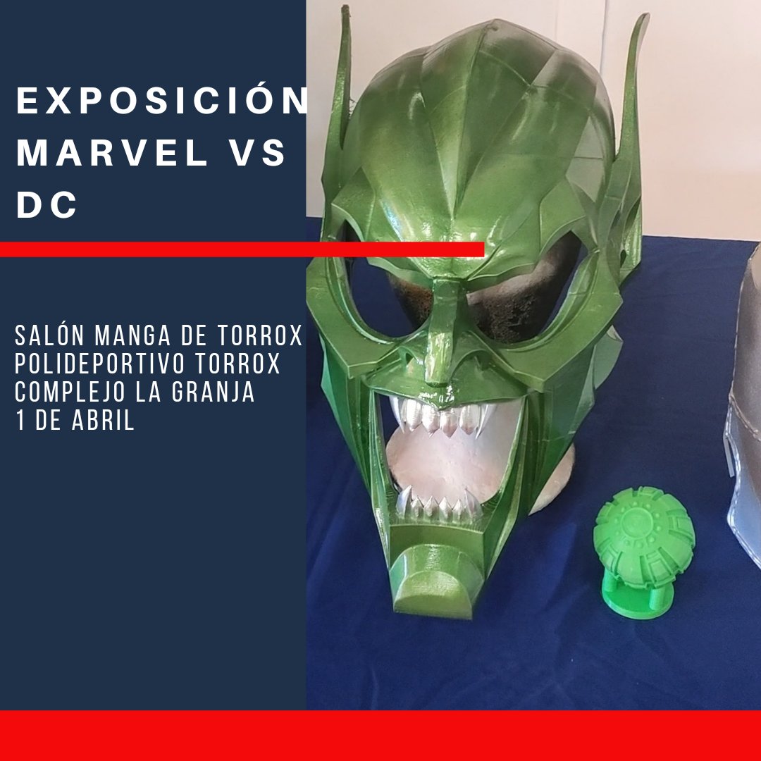 Alucina con nuestra espectacular exposición Marvel VS DC de #torroxgo #salonmangatorrox