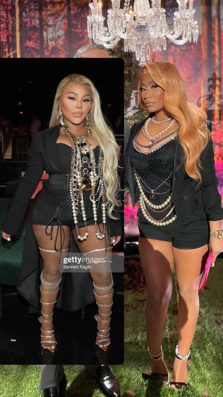 skinny_dawg's tweet image. Excuse you ? You borrowed lil Kim’s outfits and lyrics check yo self hipp o