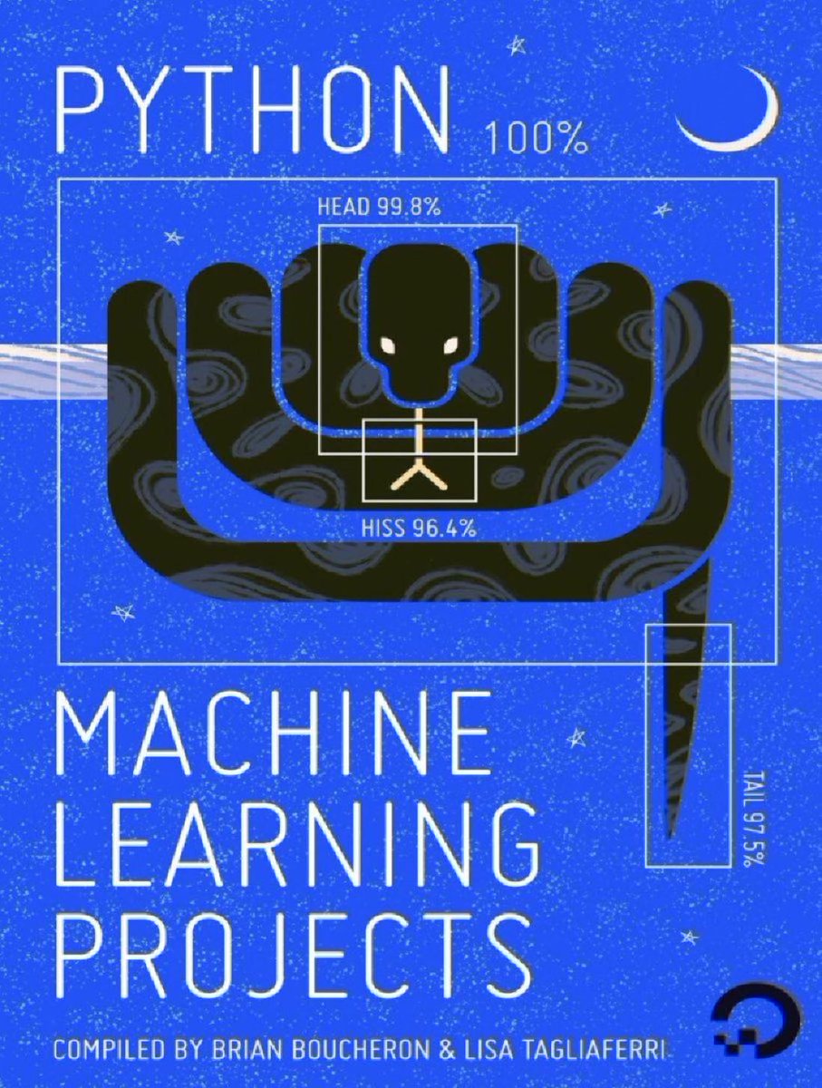 KirkDBorne's tweet photo. [Free PDF Download] #Python Machine Learning Projects: https://t.co/txdGjH5fGi
————
#BigData #DataScience #AI #MachineLearning #DataScientists #Coding #100DaysOfCode https://t.co/iMh5Xco4Ko