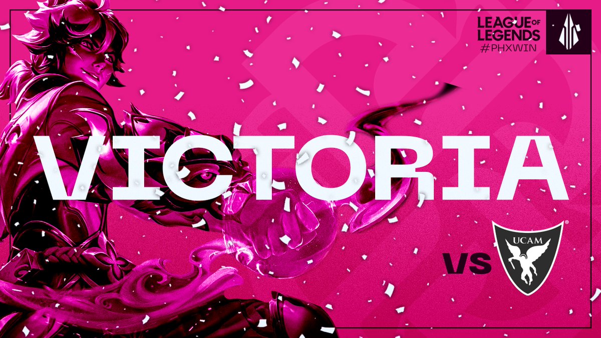Phlox Gaming (@phloxgaming) on Twitter photo Nos llevamos la victoria y conseguimos salir de la zona de relegations
GG! <a href="/UCAM_esports/">UCAM Esports</a>
#GoPhlox #PHXWIN Nos llevamos la victoria y conseguimos salir de la zona de relegations
GG! <a href="/UCAM_esports/">UCAM Esports</a>
#GoPhlox #PHXWIN