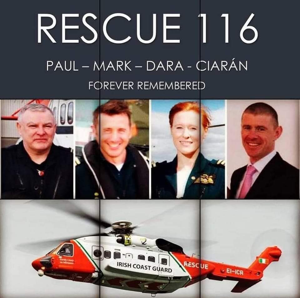 Gone but never forgotten…

Forever remembering Paul, Mark, Dara &amp; Ciarán

14 March 2017

#rescue116