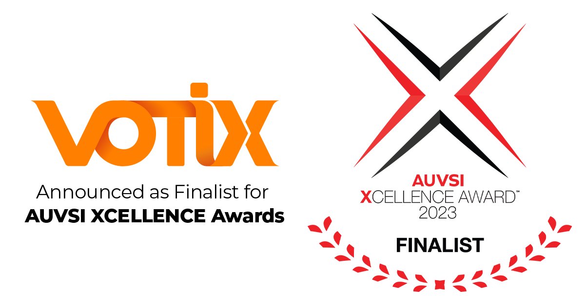 VOTIX Announced as Finalist for AUVSI XCELLENCE Awards. <a href="/AUVSI/">Association for Uncrewed Vehicle Systems Intl</a> 

bit.ly/3mCJTML
