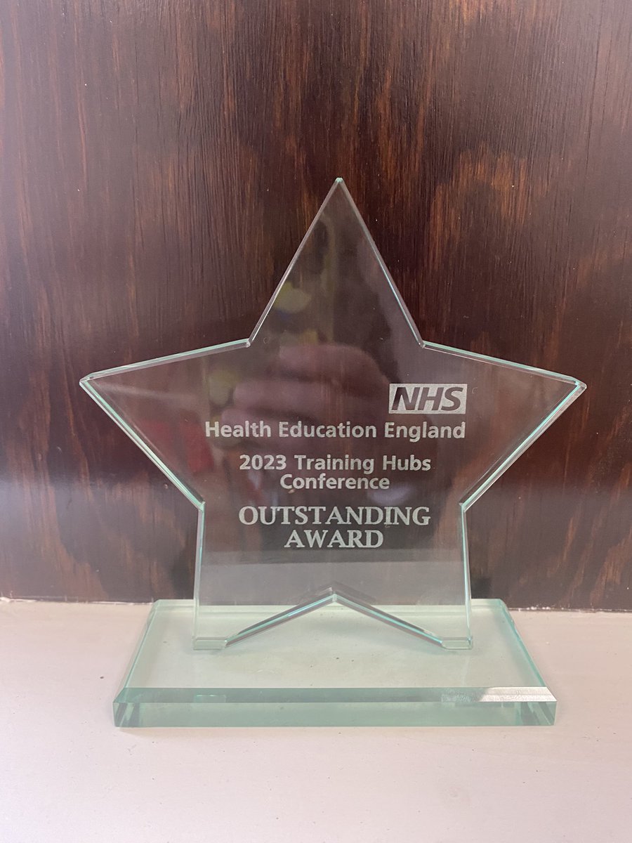 louisekeane1986's tweet photo. #innovation #digital #awards #HEE #traininghubs delighted to find out we received an outstanding award from the HEE training hub conference poster competition @NCL_ICS @NCLTrainingHub @ProudtocareNL @whzan @UCLPartners https://t.co/bT8EScnhsJ