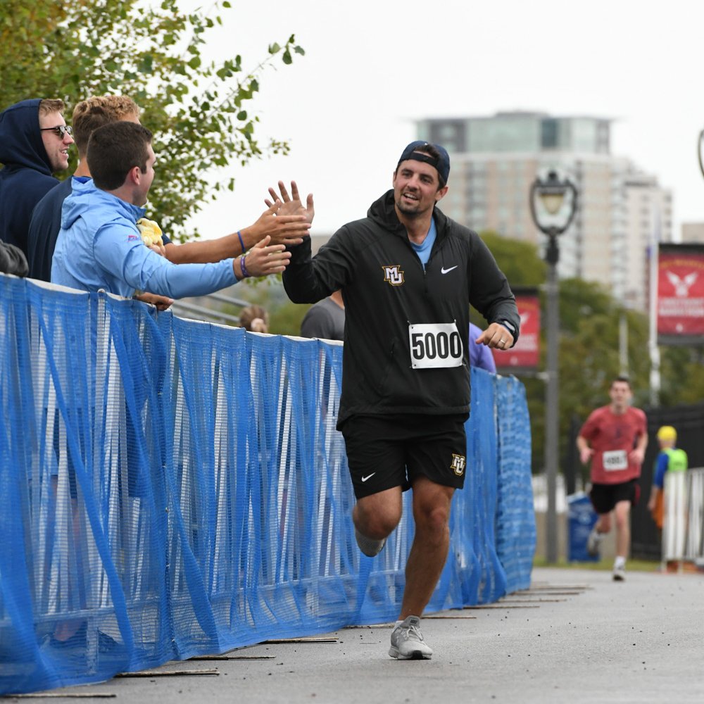 High five for signing up early for LFM 2023! Early registrants get the best prices. Sign up now for the marathon, half marathon, or 5k. milwaukeelakefrontmarathon.org