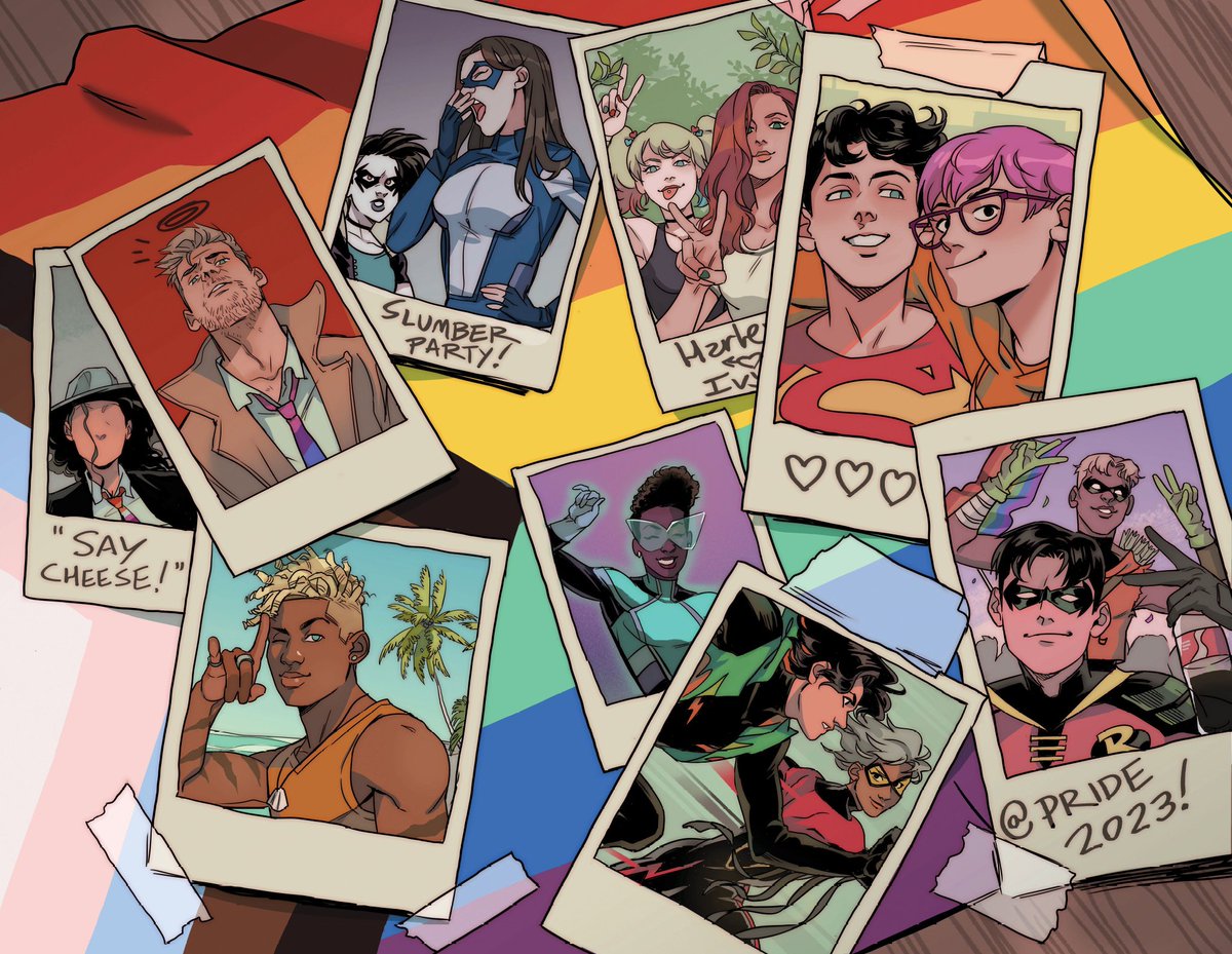 🐦 | Mais um pra coleção da dc pride! 

O que vcs acham da interação do connor e do Tim na DC pride?