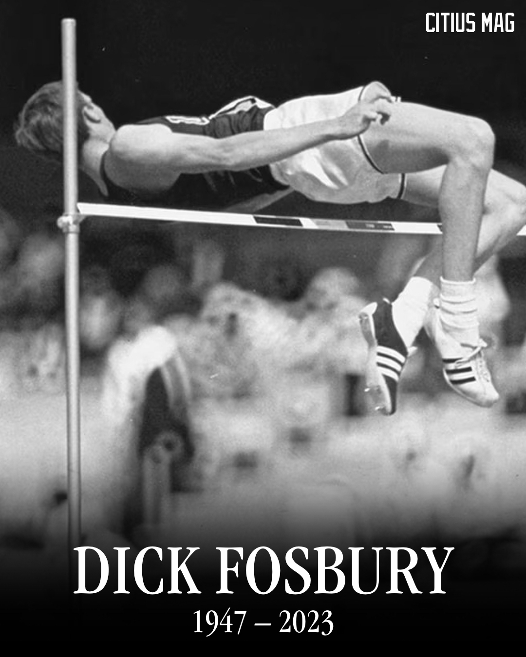 CITIUS MAG on X: RIP to the man who changed the high jump forever – Dick  Fosbury. He became a legend at the 1968 Mexico City Olympic Games when he  unveiled his