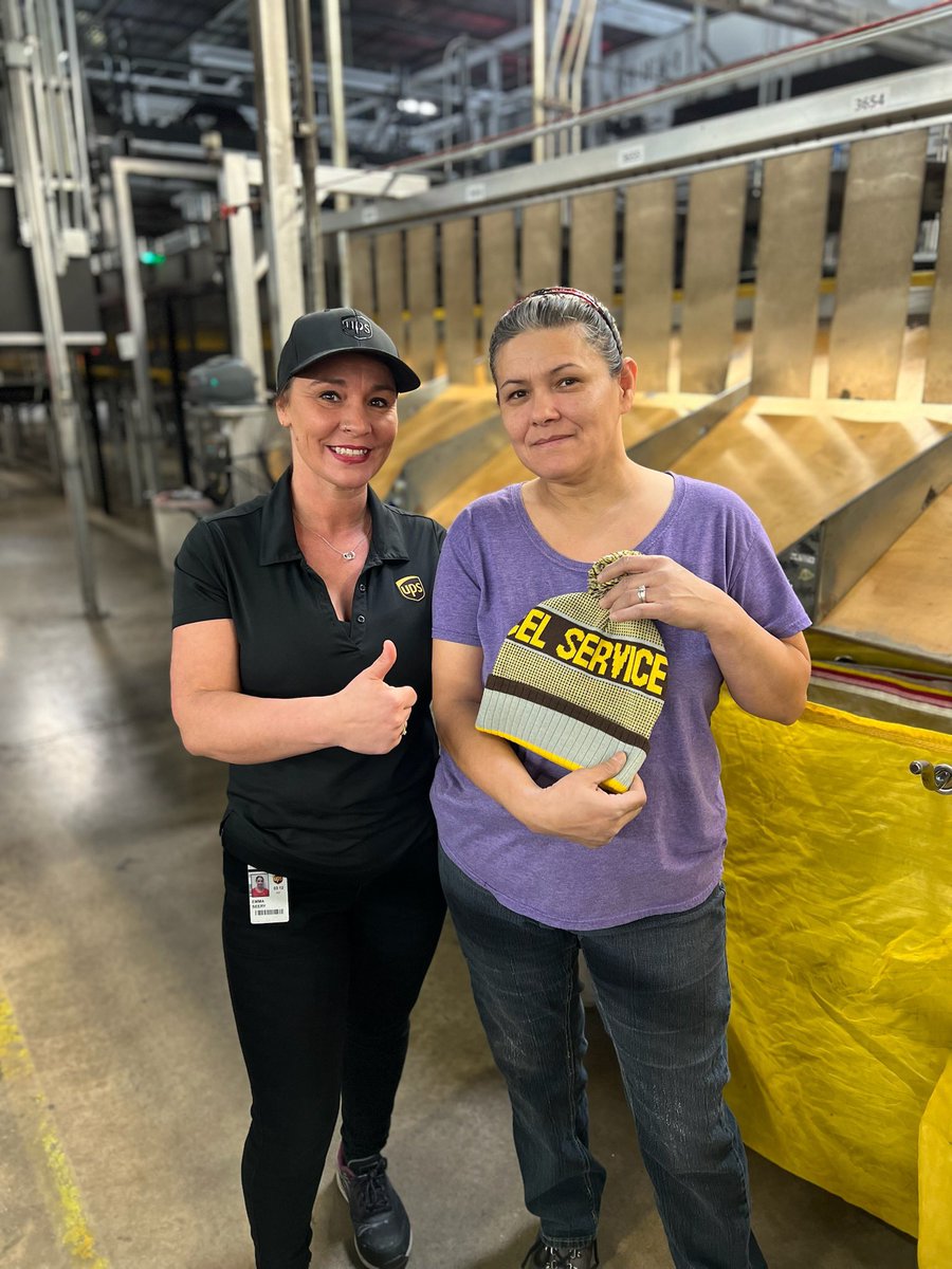 Recognizing <a href="/UPSers/">UPSers</a> Irene Crum for catching multiple misloads in Small Sort!! Thank you for doing a fantastic job for <a href="/UPS/">UPS</a> <a href="/bigtymer504/">E.J.⚜</a> #DeliverWhatMatters